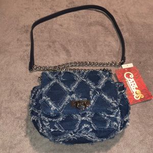 Denim Crossbody Bag from Carlos Santana 💙